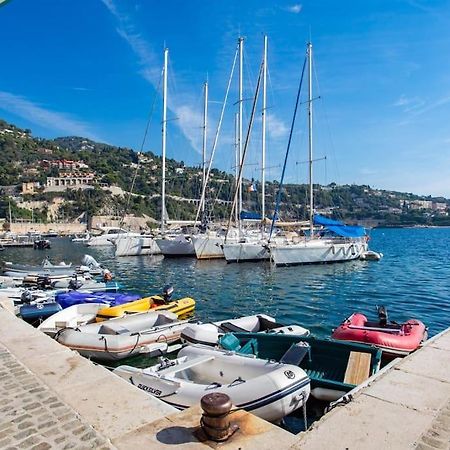 #40 Bright Sea View Suite For 6 2Mins Walk Port & Sea Villefranche-sur-Mer Eksteriør billede